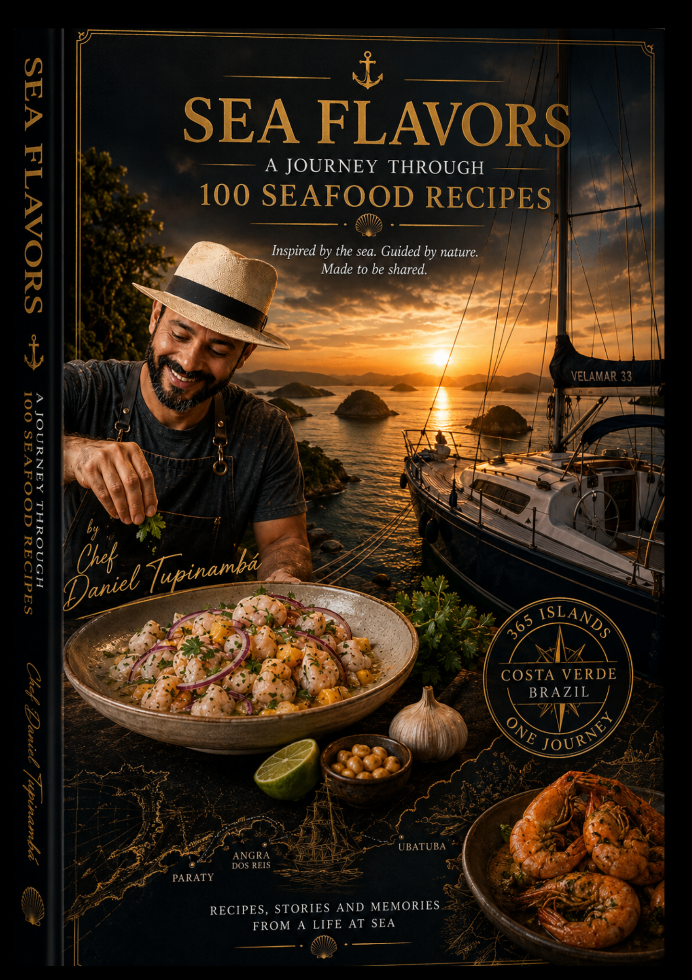 E-book 100 Receitas — Ceviche e Frutos do Mar para Jantares Românticos